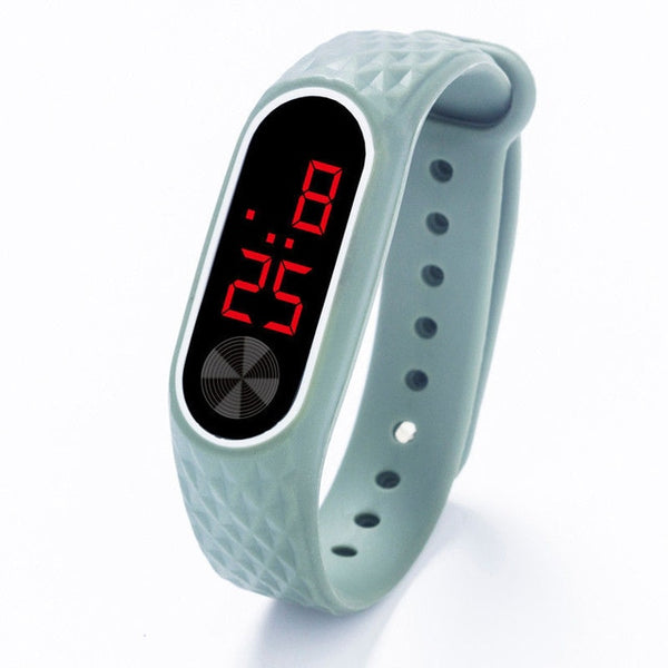 LED Fashion Digital Display Bracelet Watch Ladies & Men Silica Gel Sports Watch Relogio Feminino Masculino