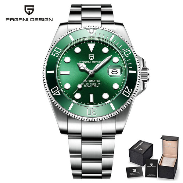 PAGANI DESIGN Brand Luxury Men Watches Business Sport Waterproof Automatic Mechanical Sapphire Wristwatch Relogio Masculino 2019
