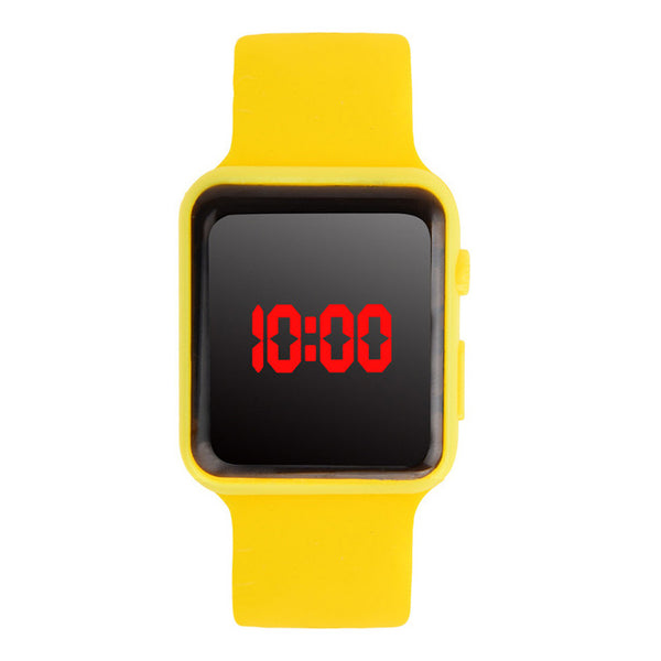 Unisex Digital LED Sports Watch Silicone Band Wrist Watches Men Children Fashion sport watch Electronic digital Watch gifts Men'