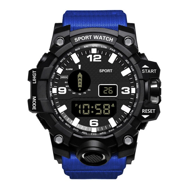 Men Sport Casual Digital Watches HONHX Luxury Mens LED Watch Date Sport Men Outdoor Electronic Watch Relogio Masculino reloj