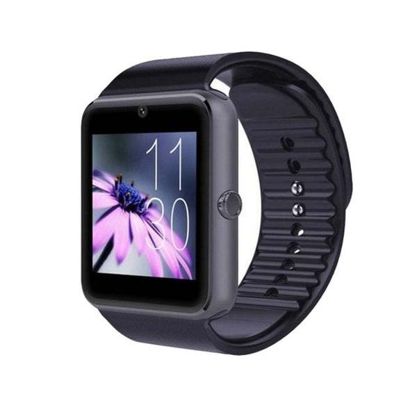 Digital LCD Watch Card Bluetooth 3.0 GT08 Wear Watch Multi-Language Health Monitoring Sports Wristband for Android phone only