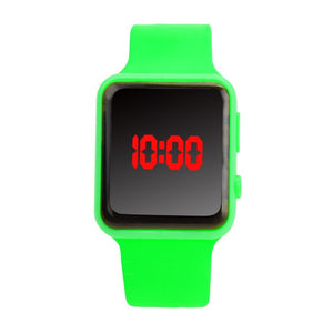 Unisex Digital LED Sports Watch Silicone Band Wrist Watches Men Children Fashion sport watch Electronic digital Watch gifts Men'